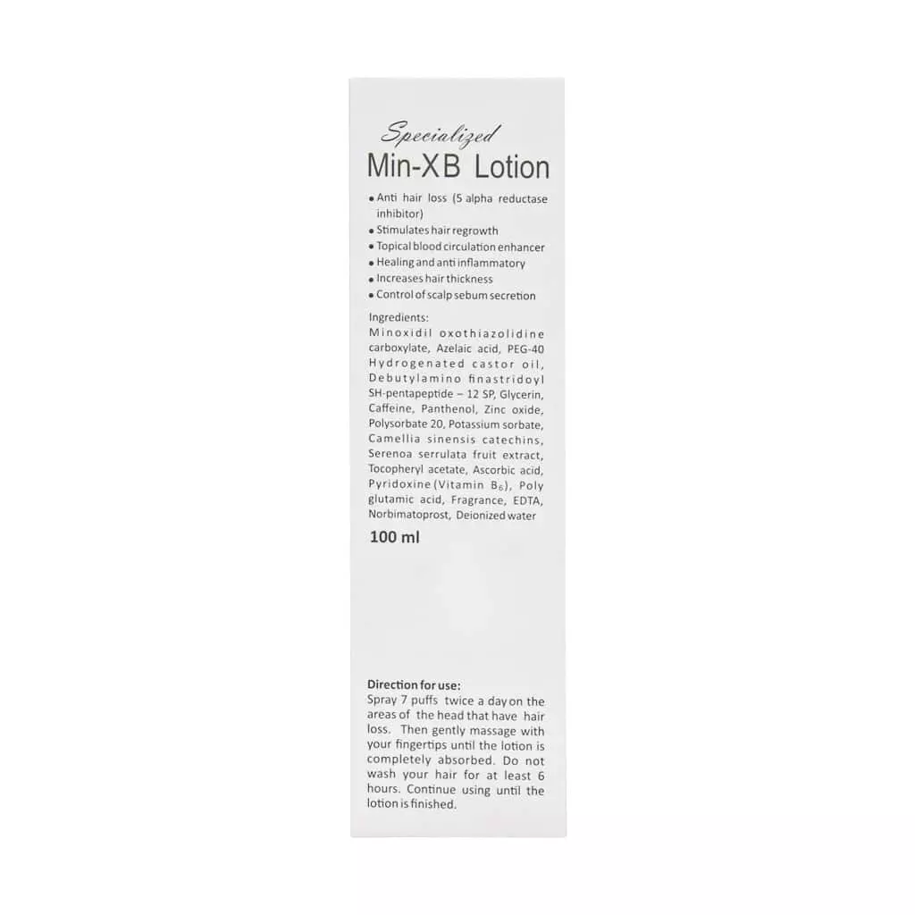 لوسیون تقویت کننده مو دئودراگ مدل Min-Xb